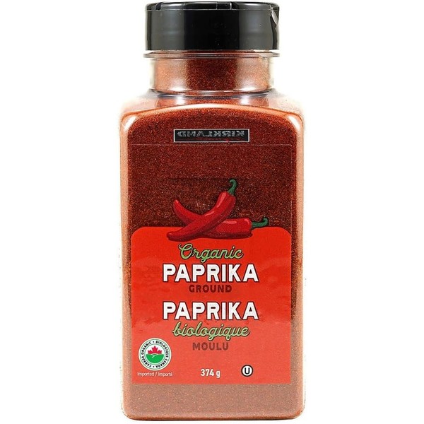 𝟥𝟩𝟦gr., Red Pepper. Paprika. Ground. Organic. К і к r l а ո d Signature.
