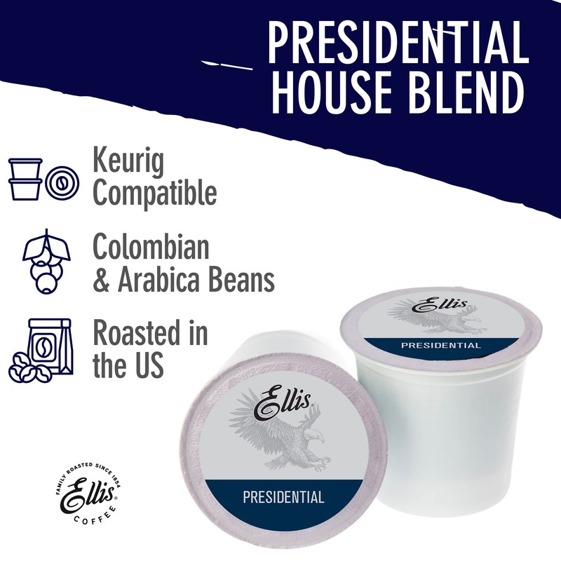 Ellis Coffee - Presidential - Light Roast - Single Serve