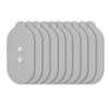 Mooyee Adhesive Electrodes Relacement Pads for Mooyee Wireless Massager (Grey-10pads)