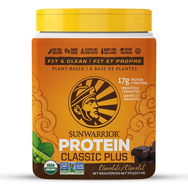 Sunwarrior Classic Plus Protein, Chocolate / 375g