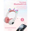 YUSONIC Unicorn Headphones Wireless,Yusonic Toddler Bluetooth Headphones for Girls Boys