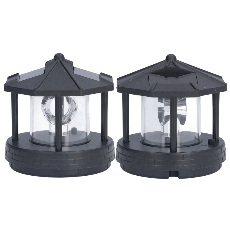 LED Solar Light Unique Tower Design 360 Degree Rotation Energy