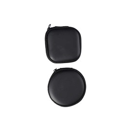 Leadigol 2PCS Portable Zipper Bag,Mini Pouch Storage Data Cable Bag Zip Lock Case Round Earbud Case for Travel Accessory