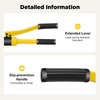 Hydraulic Rebar Cutter Tool, 8T 4mm-16mm Hydraulic Rebar Pliers for