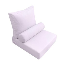 DBM IMPORTS 23 x 24 x 6 Knife Edge Small Outdoor Deep Seat Back Rest Bolster Cover ONLY-AD107