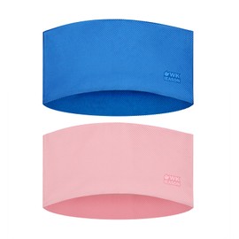 WK IEASON 2 Stück Sport-Stirnband für Männer und Frauen, elastisches, breites Stirnband für Laufen, Radfahren, Yoga, dominieren Sie Ihren Wettbewerb - Leistung Stretch & Feuchtigkeitstransport