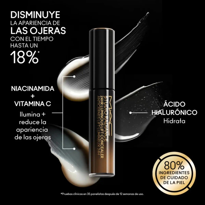Corrector MAC Studio Radiance NC11.5 Luminoso Media Cobertura 11ml