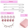Linkbro DIY Charm Bracelet Kit, Gift Girls 8-12 Years, DIY