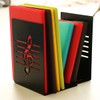 A Pair Black Fashion Creative Music Note Solid Metal Book