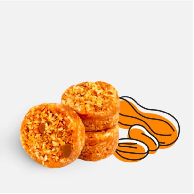 Emmy's Organics Peanut Butter Coconut Cookies (Pack of 8) Gluten-Free,