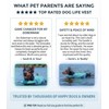 Adjustable Dog Life Jacket with Head Support & Rescue Handle