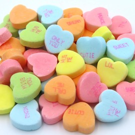 Beulah's Sweet & Sour Conversation Hearts, 10 Pounds, 3200 Pieces of Candy