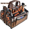 WELKINLAND 20-Pockets Tool Tote Bag, 16" Electrician Tool Bag, Open-Top