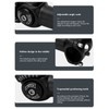 LeBycle Bike Stem 31.8x110mm 60 Degree Adjustable Mountain Bike Handlebar