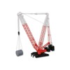 H0 Crawler crane with lattice jib
