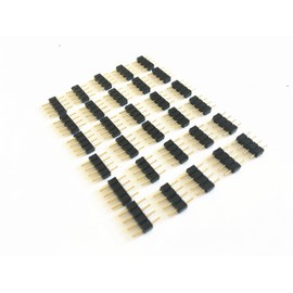 10pcs 10mm 4-pins T-shape 3-ends Female Connector for LED RGB 5050 Flex Strip Light (T Shape)