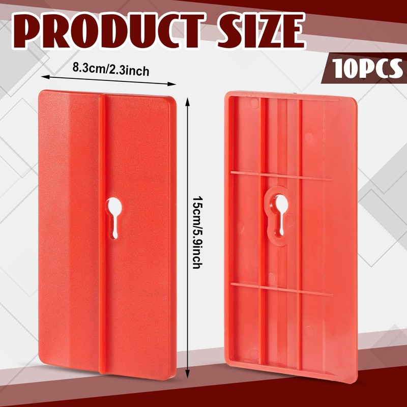 Landical 10 Pcs Drywall Fitting Tool Supports the Board in