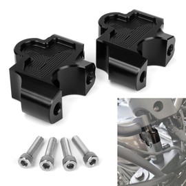 Motorcycle Handlebar Risers, PSLER CNC Handle Bar Risers, Motorcycle Risers, Compatible with Rebel 500 Rebel 300 Rebel 1100 CMX 500 CMX 1100 CMX 300 CMX 250 2017 2018 2019 2020 2021 2022 2023