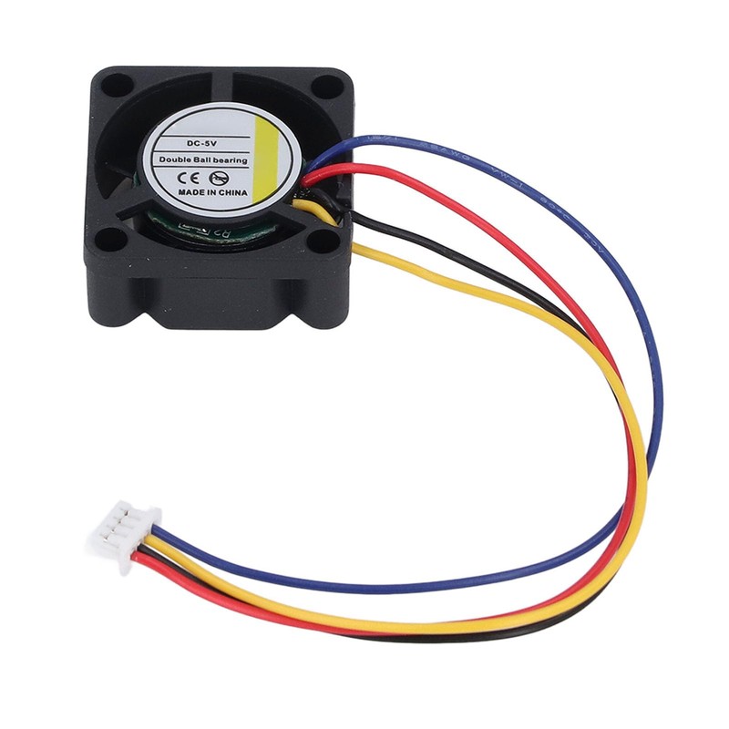 Dual Ball Hotend Fan with PWM Temperature Control for X1C