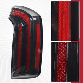 Duolctrams LED Type Tail Light Rear Lamp Assembly Compatible with 2023-2025 Kia Telluride EX/SX/X-Line/X-Pro Models Right Passenger Side 92402-S9600 KI2805170