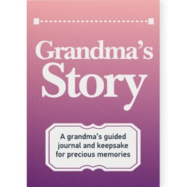 Grandma's Life Story Journal: A Meaningful Keepsake for Grandma to Share Her Journey and Memories, Book Includes 250+ Prompt Questions, Sentimental Gifts Idea for Mother's Day, Birthday, Christmas