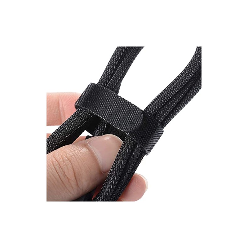 Reusable Cable Ties, 6-Inch Fastening Cable Straps Cable Management, Multi-Purpose