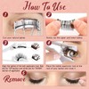 Magnetic Eyelashes 4Pairs Magnetic Lashes with Applicator(A4)