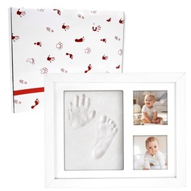 Baby Handprint and Footprint Set, Plaster Cast Baby Hand and Foot Set, Baby Handprint and Footprint Photo Album, Perfect Gift Idea for Baby Shower Gift/Baby Shower, Paw Print, Cat/Dog