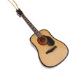 Dselvgvu String Miniature Guitar Hanging Ornament Mini Music Instrument Replica