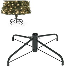 Mttbiuu Christmas Tree Stand- Xmas Tree Bracket Iron Christmas Tree Base, Universal Foldable Xmas Tree Stand for Artificial Christmas Tree (35cm/13.78inch)