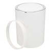 Bremermann bathroom series Savona cosmetic bin with a swing lid,