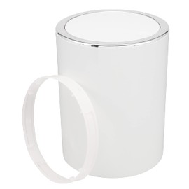 Bremermann bathroom series Savona cosmetic bin with a swing lid, plastic, 5.5 litres