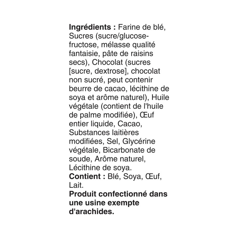 Dare Bear Paws Brownie Cookies, 6 Pouches per Box -