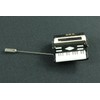 Miniblings Accordion Tie Clip Pin Pin Harmonica Shiffer's Piano, Wood,