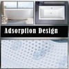 STFALI Bath Mat with Pillow, Bath Mat, Bubble Mat Bathtub,