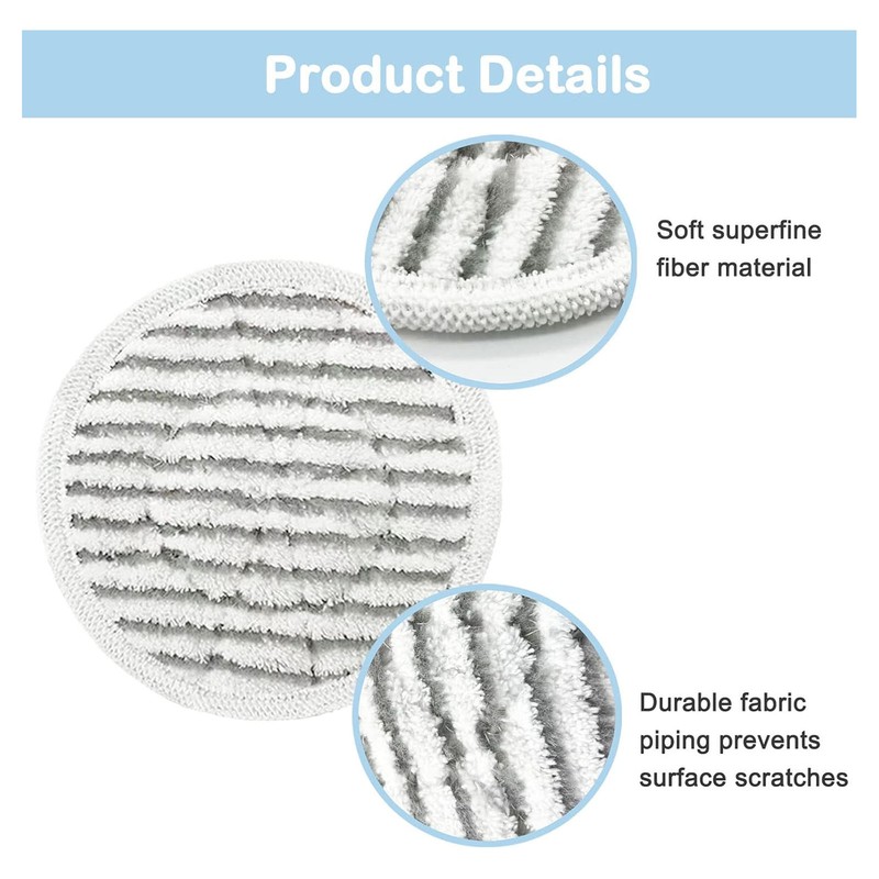 Steamer Mop Pad Replacement for Shark S7001 S7000AMZ S7000 S7001TGT