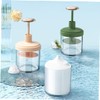 Housoutil 2pcs Convenient Face Wash Foaming Tool Portable Bubbler Bottle