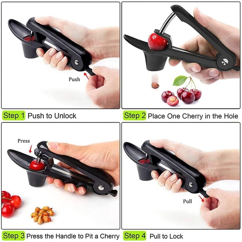 Cherry Pitter Stainless Steel, Cherry Stone Remover, Cherry Pitter Manual,