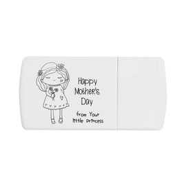 'Happy Mother's Day from Your Princess' Pill Box with Tablet Splitter (PI00034124)