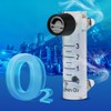 Gas Flow Meter, LZQ-2 Gas Flowmeter 0-3LPM Flow Meter with