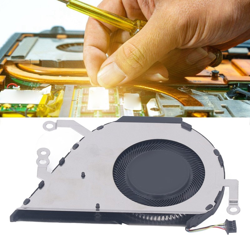 CPU Cooling Fan 4 Pin Power Connector Replacement Laptop CPU