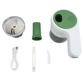 4 in 1 Electric Garlic Chopper Cordless Rechargeable Handheld Kitchen Food Processor for Onion Ginger Chili Fruit Meat