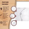 Morvat Adjustable Spring Access Panel 12"x12" Inches, for Drywall, Ceiling,