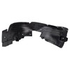 TRQ Front Left Inner Fender Liner Black Drivers Side Compatible
