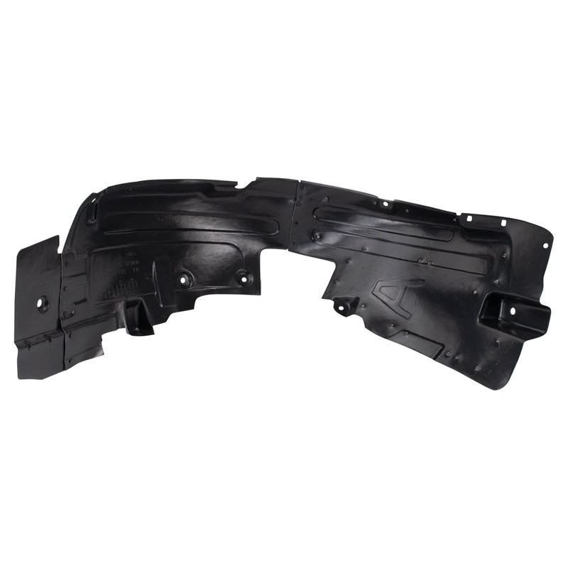 TRQ Front Left Inner Fender Liner Black Drivers Side Compatible