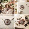Compass Polymer Clay Molds Nautical Compass Silicone Mold
