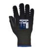 Portwest Anti-Vibration Glove, XX-Large, Black