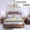 evelor GU24 LED Light Bulb,60 Watt Equivalent Daylight White 5000K,Non-Dimmable,Efficient