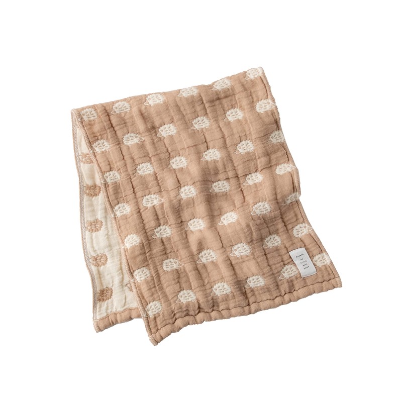 Fuwara 6-Ply Woven Gauze Face Towel, Approx. 11.8 x 29.5
