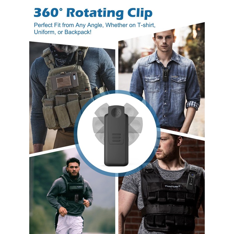 SPIKECAM Body Camera A1 No Card